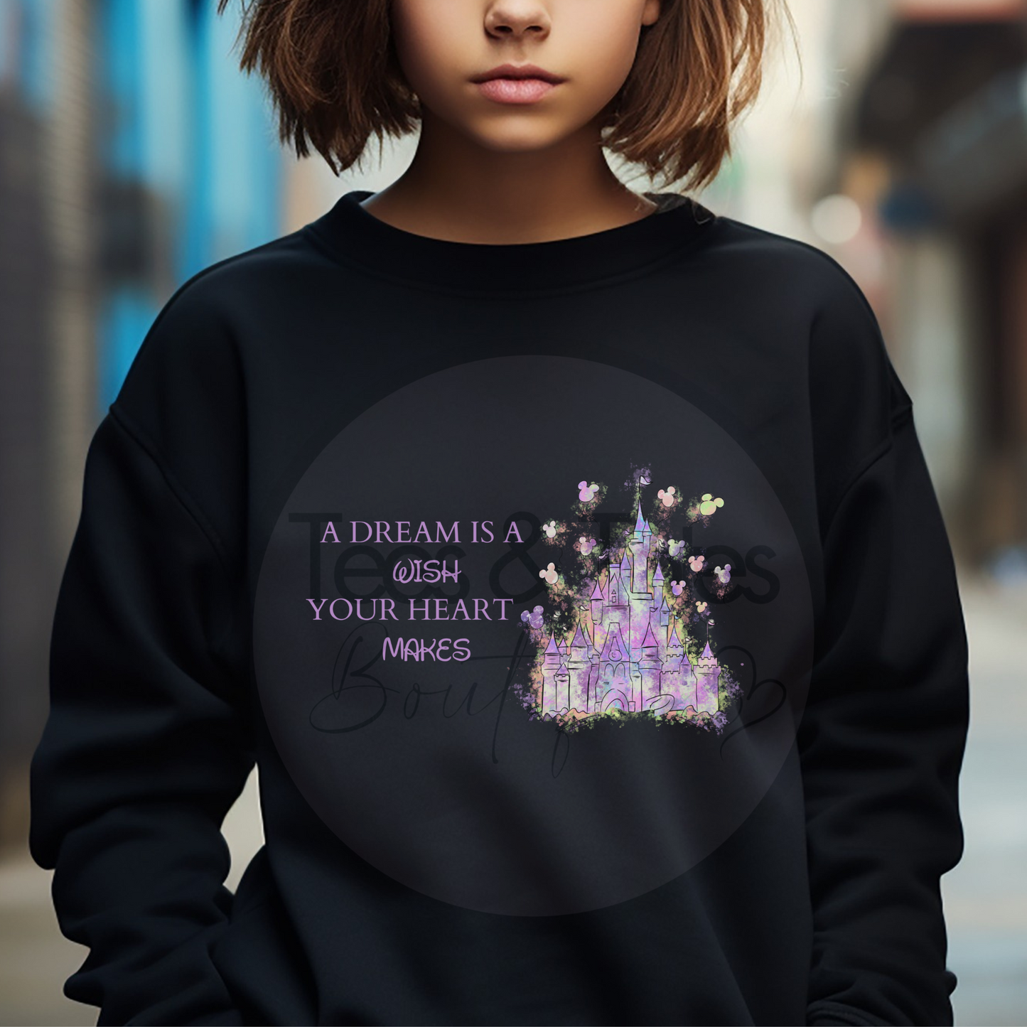 A dream is a wish your heart makes -  Child Sweatshirt