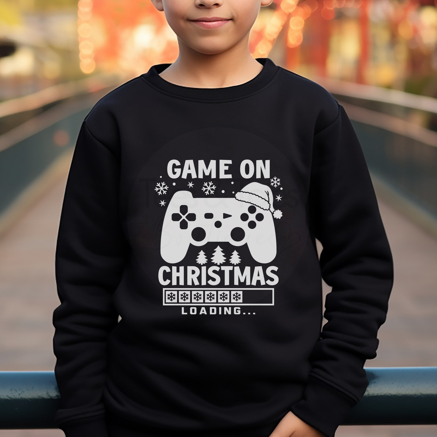 Christmas Gaming Sweatshirt - Childrens Sweatshirt