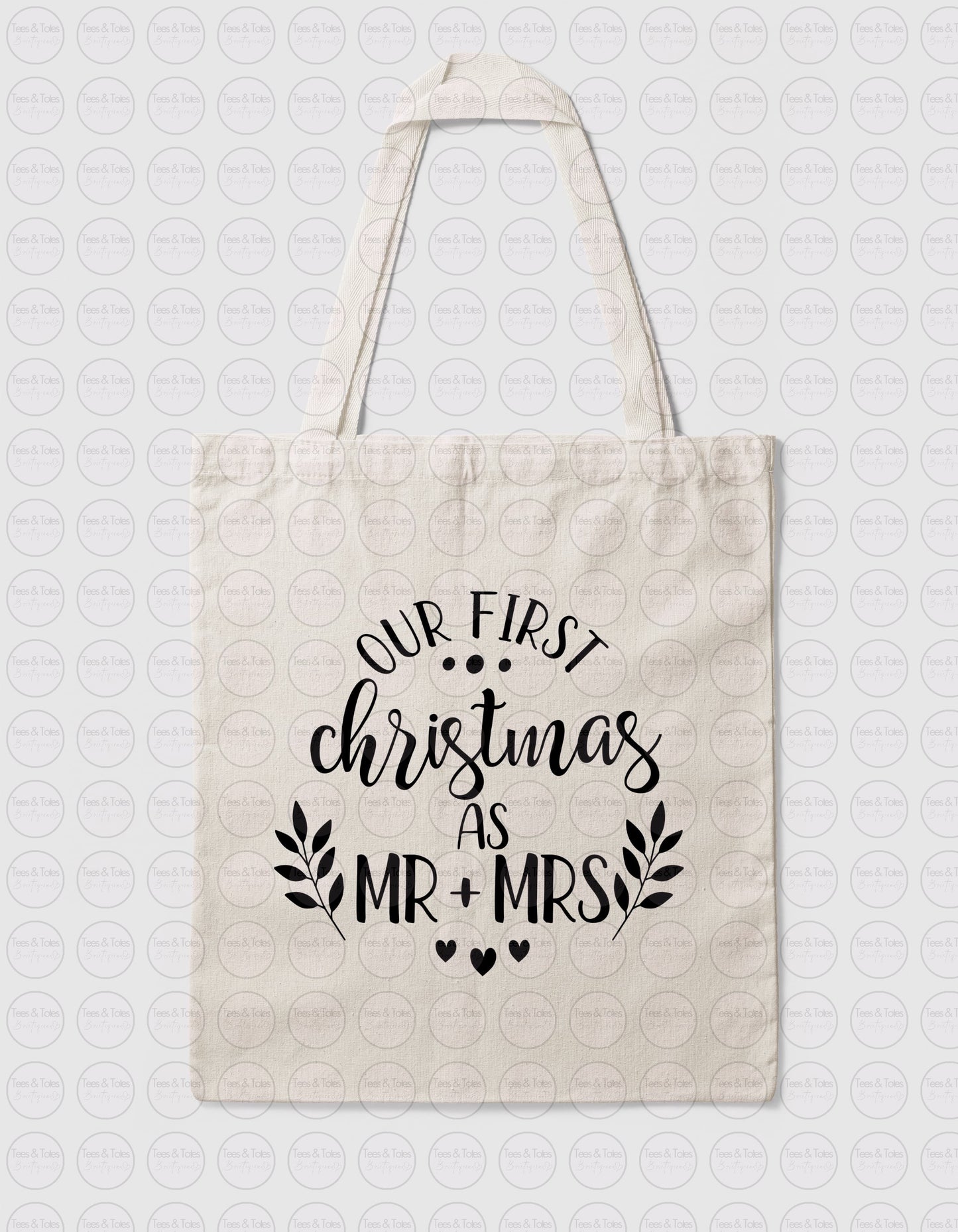 Our First Christmas Tote Bag