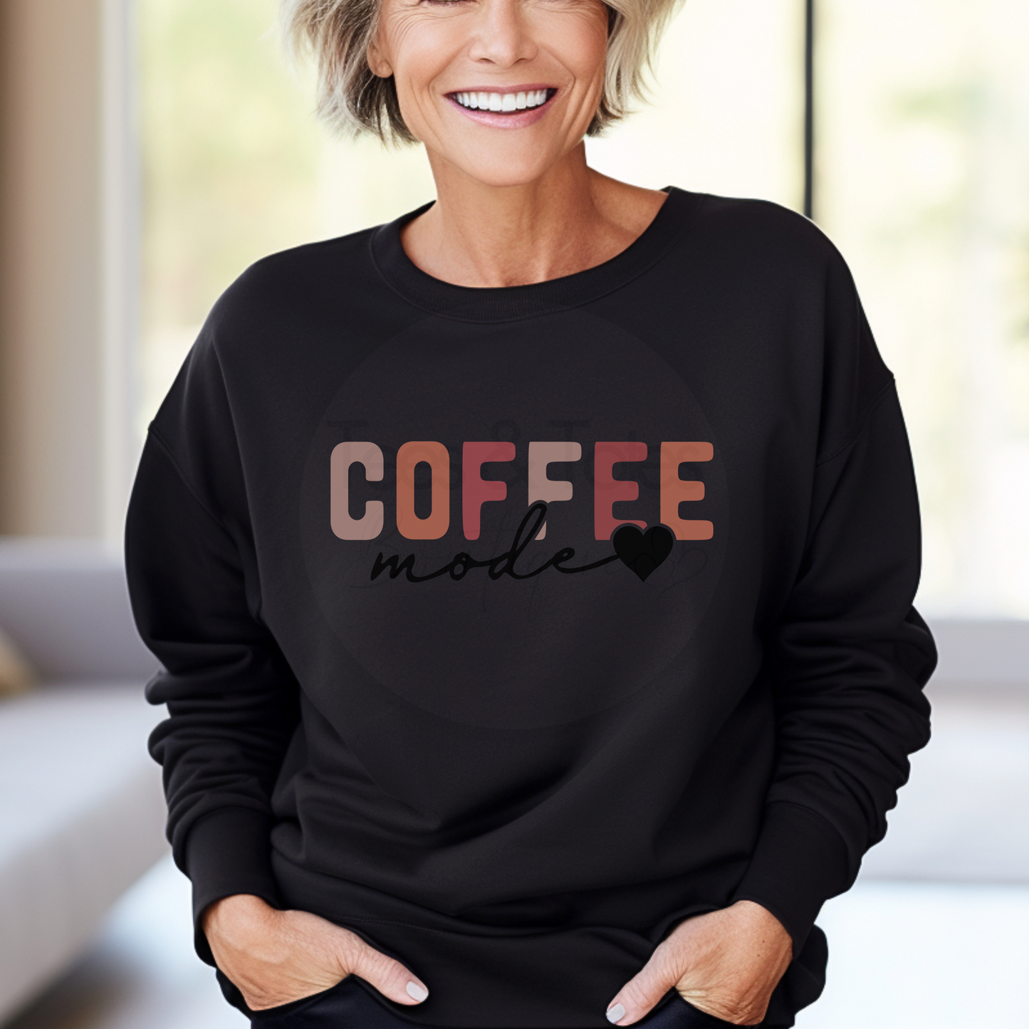 Coffee Mode Sweatshirt - Adult