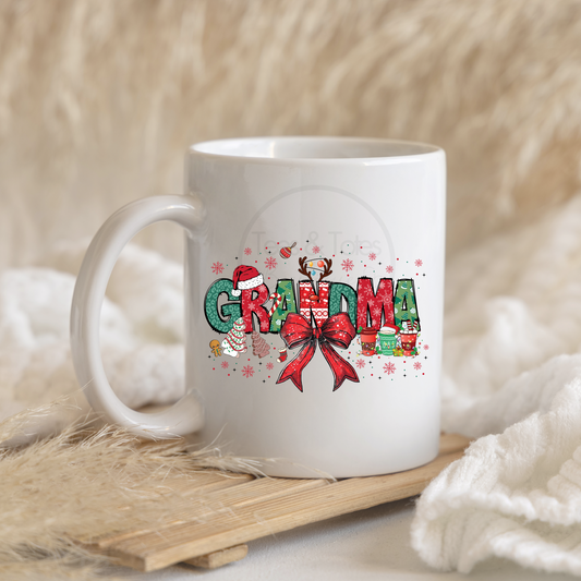 Grandma Christmas Mug