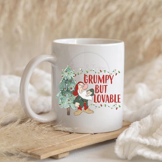 Grumpy but loveable Christmas Mug