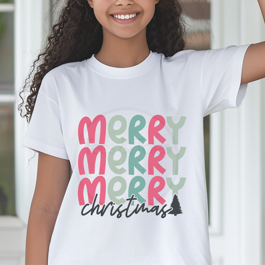 Merry Merry Christmas  - Child T-Shirt