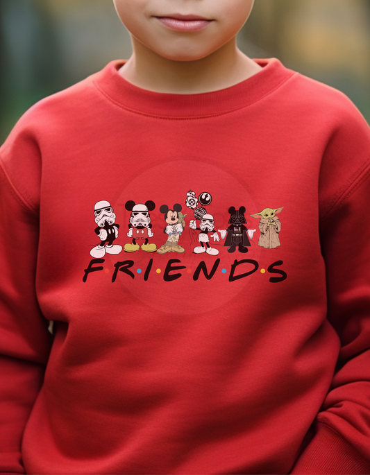 Friends with a Magical Twist  - Child Sweatshirt